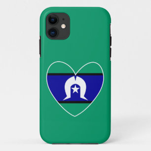 Capa Para iPhone 11 Torres Strait Islanders coração
