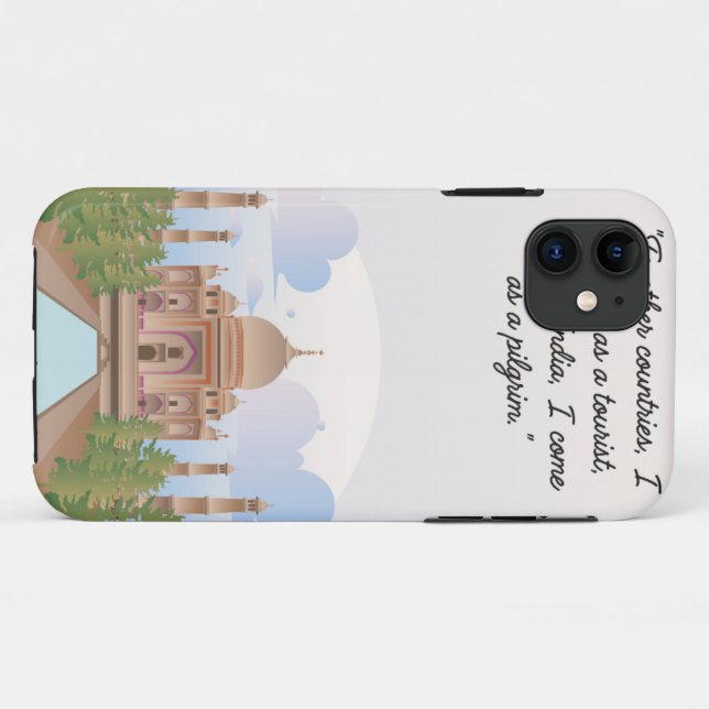 Capa Para iPhone 11 Tourist Place iPhone / iPad case (Verso (horizontal))