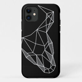 Capa Para iPhone 11 Touro Geométrico