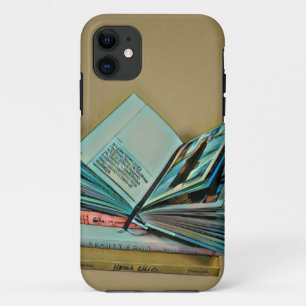 Capa Para iPhone 11 Trabalho de arte de amante de livros