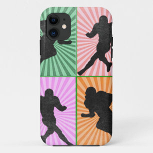 Capa Para iPhone 11 Trabalho de arte de futebol americano para amantes