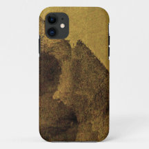 Traços de pincel de pintura de abstrato preto-e-am