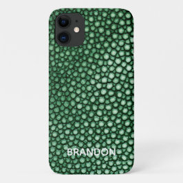 Capa Para iPhone 11 Traje Verde