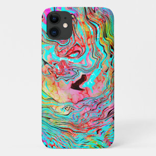 Capa Para iPhone 11 Tranquilidade Abstrato Fluid Art