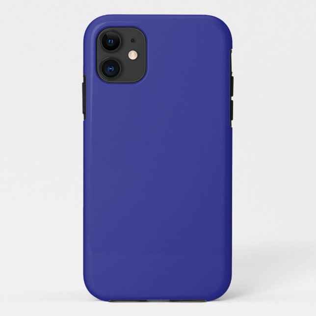 Capa Para iPhone 11 Transforme seu espaço com uma incrível parede azul (Verso)