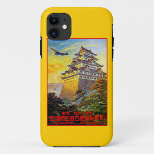 Capa Para iPhone 11 Transporte aéreo japonês com pagode