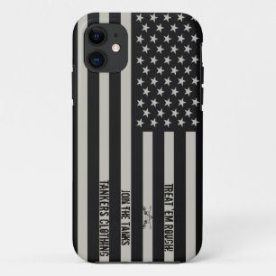 Capa Para iPhone 11 Trate-os caso áspero do iPhone 5 da bandeira do