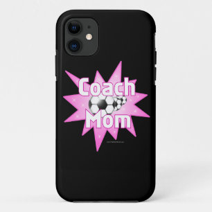 Capa Para iPhone 11 Treinador Mãe Soccer