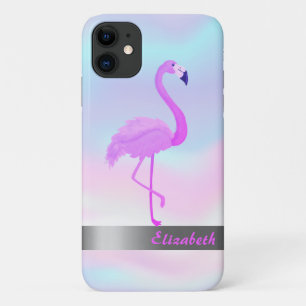 Capa Para iPhone 11 Trendy Legal Flamingo Holographic - Personalizado