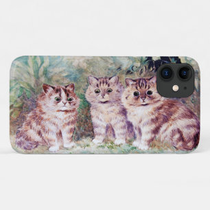 Capa Para iPhone 11 Três Kittens, Louis Wain