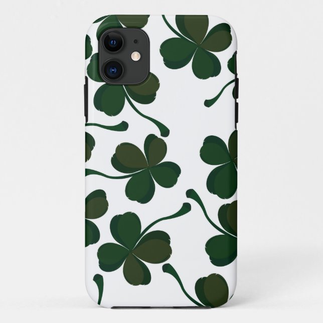 Capa Para iPhone 11 trevo (Verso)