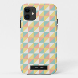 Capa Para iPhone 11 Triângulo Abstrato geométrico Colorâneo Moderno