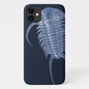 Capa Para iPhone 11 Trilobita Azul Paracerauro Fantasma