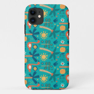 Capa Para iPhone 11 Tropicana Watercolor