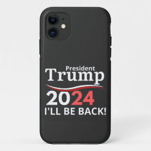 CAPA PARA iPhone 11 TRUMP 2024 - EU VOLTAREI!
