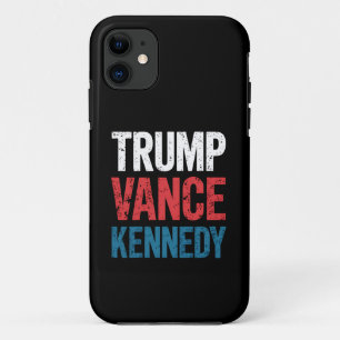 Capa Para iPhone 11 Trump Vance Kennedy 2024 Eleição