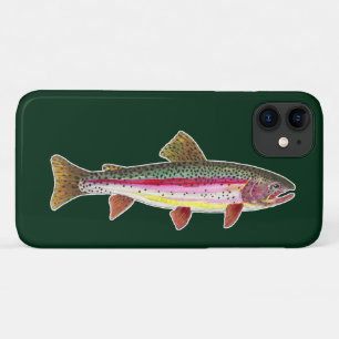 Capa Para iPhone 11 Truta Arco-Íris Peixe