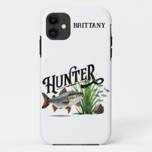 Capa Para iPhone 11 Truta-de-lago à caça