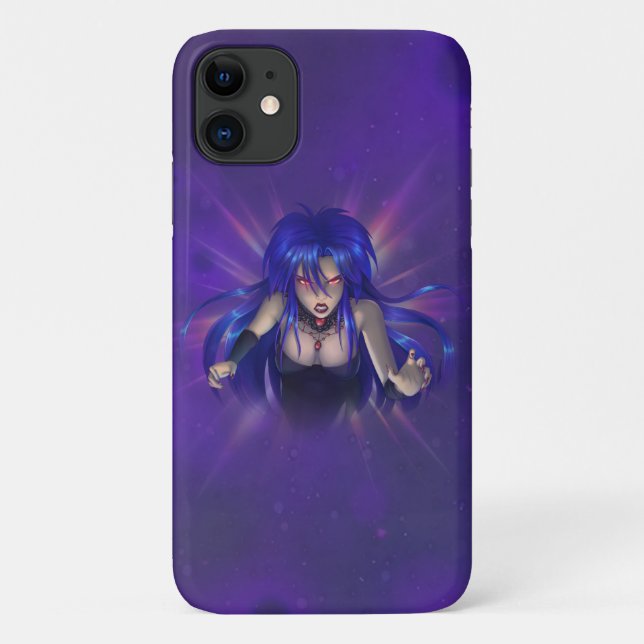 Capa Para iPhone 11 TSDS: Rainha Irana Delphi Cobrir Arte (Verso)