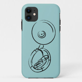 Capa Para iPhone 11 Tuba/Sousaphone