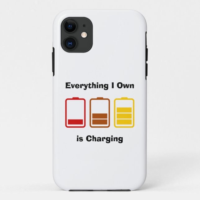 Capa Para iPhone 11 Tudo que eu possuo está cobrando (Verso)