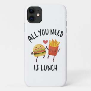 Capa Para iPhone 11 Tudo que você precisa é do almoço