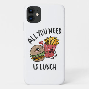 Capa Para iPhone 11 Tudo que você precisa é do almoço