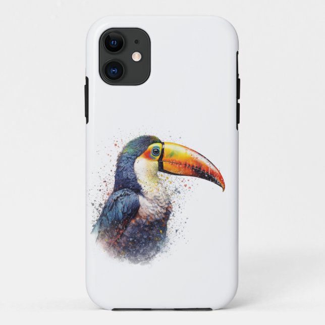 Capa Para iPhone 11 Turiano de esplendor tropical (Verso)