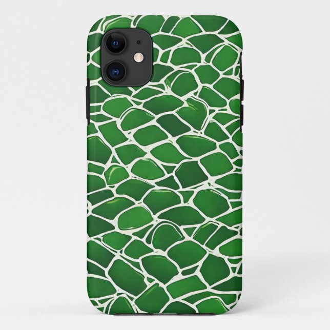 Capa Para iPhone 11 Turtle Shell Pattern (Verso)