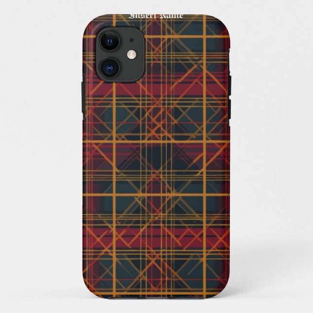 Capa Para iPhone 11 Tweed do eterno (Verso)