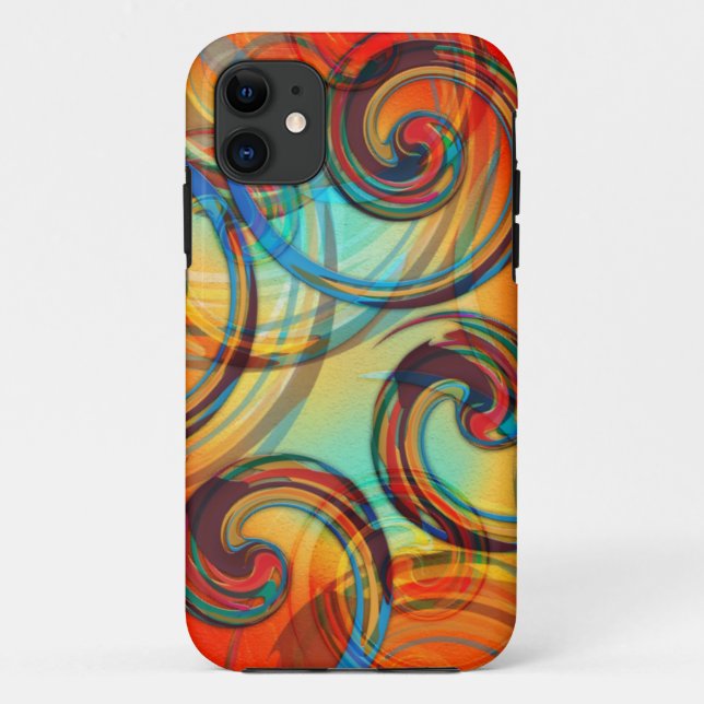 Capa Para iPhone 11 Twirl (Verso)