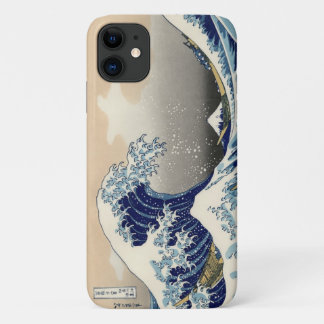 CAPA PARA iPhone 11 UKIYO-E ~HOKUSAI 葛飾北斎 「富嶽三十六景 神奈川沖浪裏」