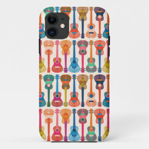Capa Para iPhone 11 Ukulele havaiano