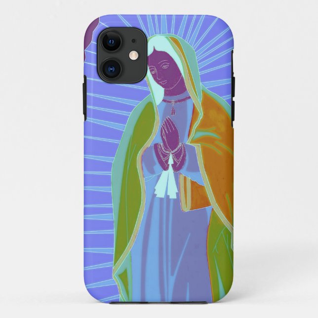 Capa Para iPhone 11 Ultravioleta de Guadalupe (Verso)