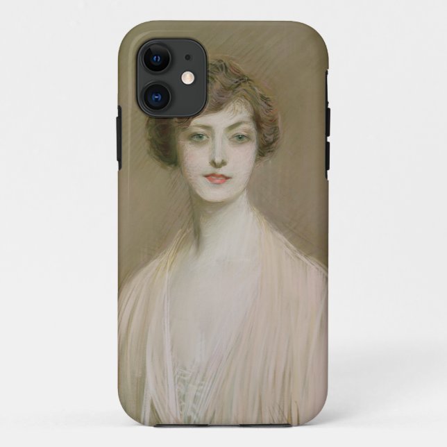 Capa Para iPhone 11 Um americano (pastel na canvas) (Verso)