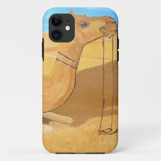 Capa Para iPhone 11 Um camelo (Verso)