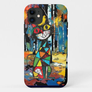 Capa Para iPhone 11 Um Dia Abstrato