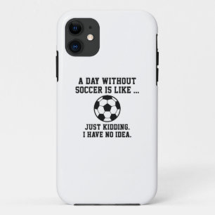 Capa Para iPhone 11 Um Dia Sem Futebol