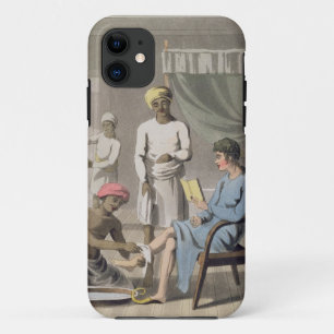 Capa Para iPhone 11 Um molho do cavalheiro, atendido por seu portador