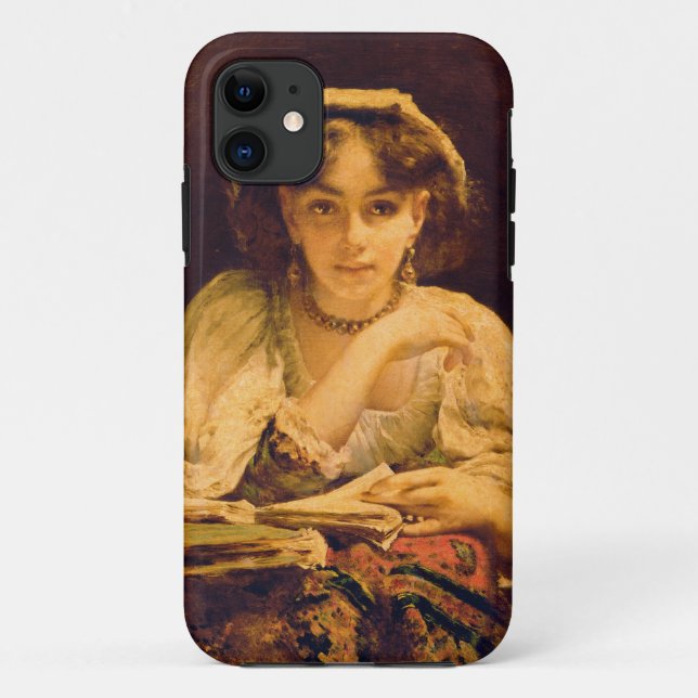 Capa Para iPhone 11 Um momento pensativo (Verso)