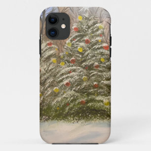 Capa Para iPhone 11 Um Natal na Floresta, por Gary Poling