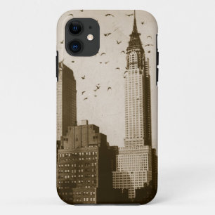 Capa Para iPhone 11 Um rebanho do voo dos pássaros