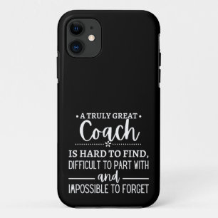 Capa Para iPhone 11 Um treinador verdadeiramente Excelente é o duro en