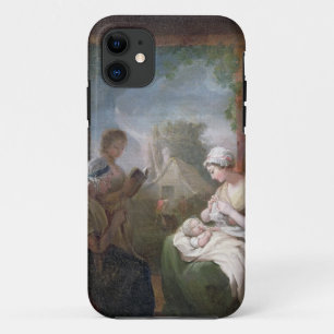 Capa Para iPhone 11 Uma estadia quieta, c.1810 (óleo em canvas)