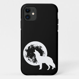 Capa Para iPhone 11 Uma lua do lobo