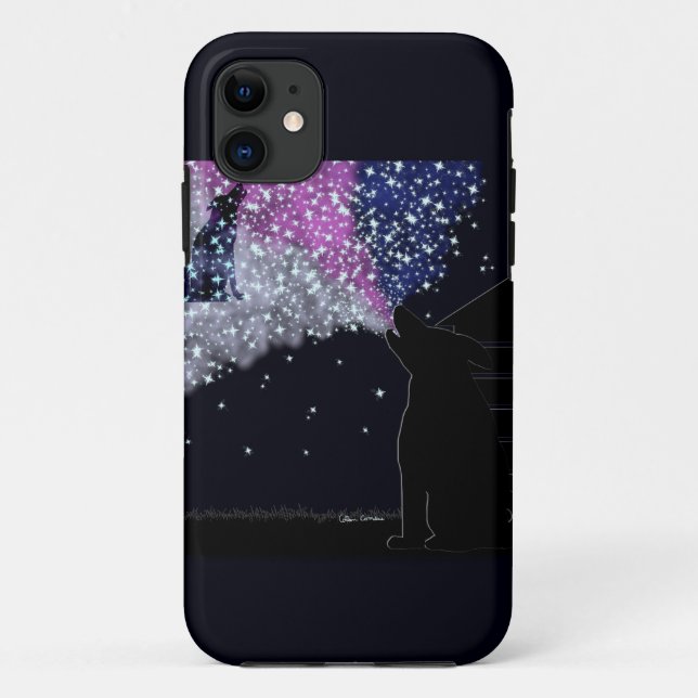 Capa Para iPhone 11 Uma noite de verão com Sirius (Verso)