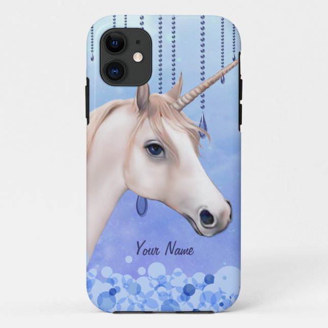 Capa Para iPhone 11 Unicorn Dreams Fantasy iPhone 5 (Verso)