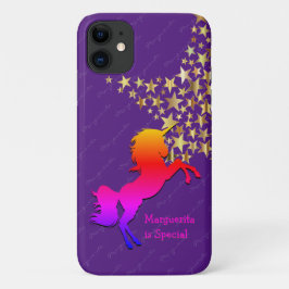 Capa Para iPhone 11 UNICORN Personalizado PÚRPURO