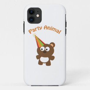 Capa Para iPhone 11 Urso do animal de partido