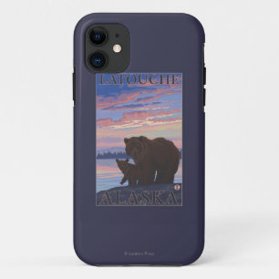 Capa Para iPhone 11 Urso e Cub - Latouche, Alasca